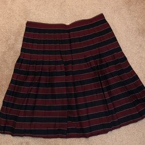 Brooks Brothers Red Fleece Skirt